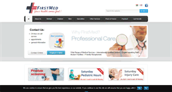 Desktop Screenshot of firstmedcenters.com